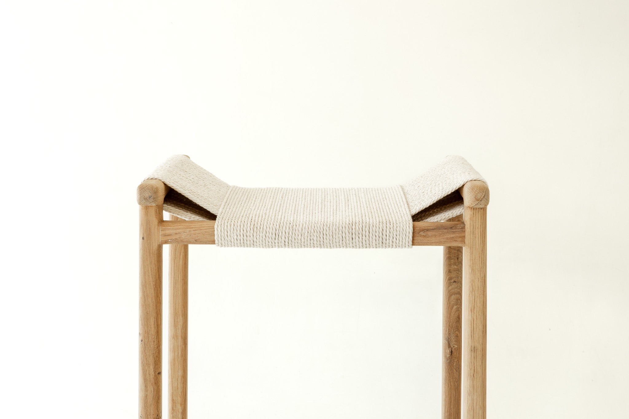 Pippa Counter Stool - front close up of the seat
